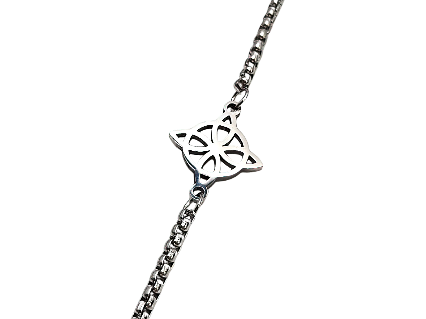 Witch's Knot Box Chain Bracelet