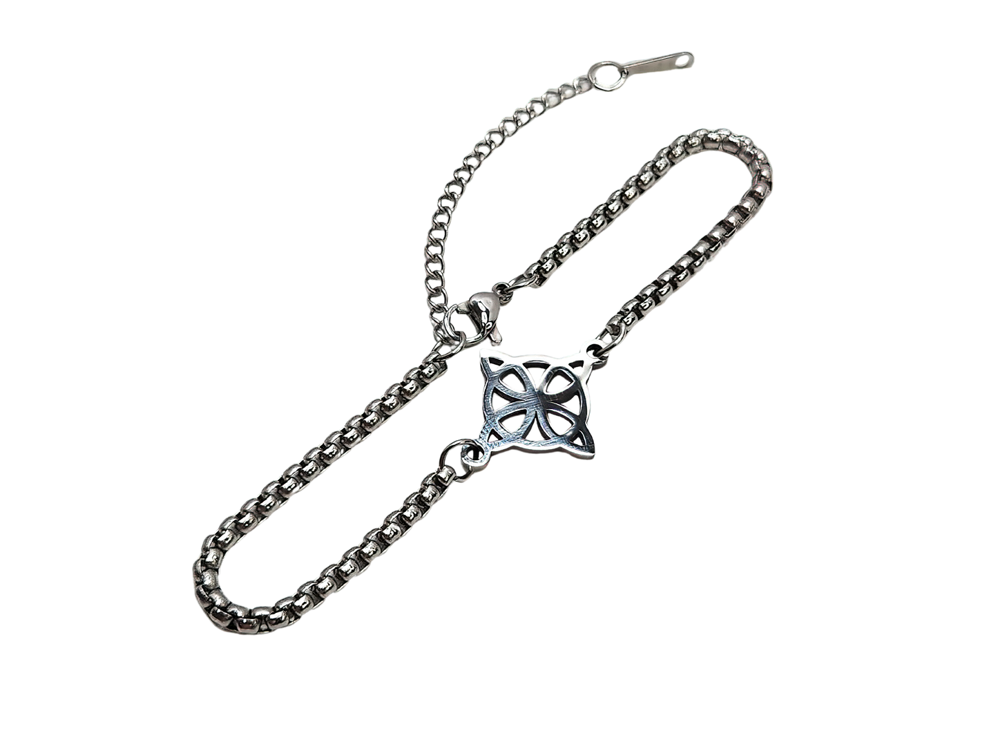 Witch's Knot Box Chain Bracelet